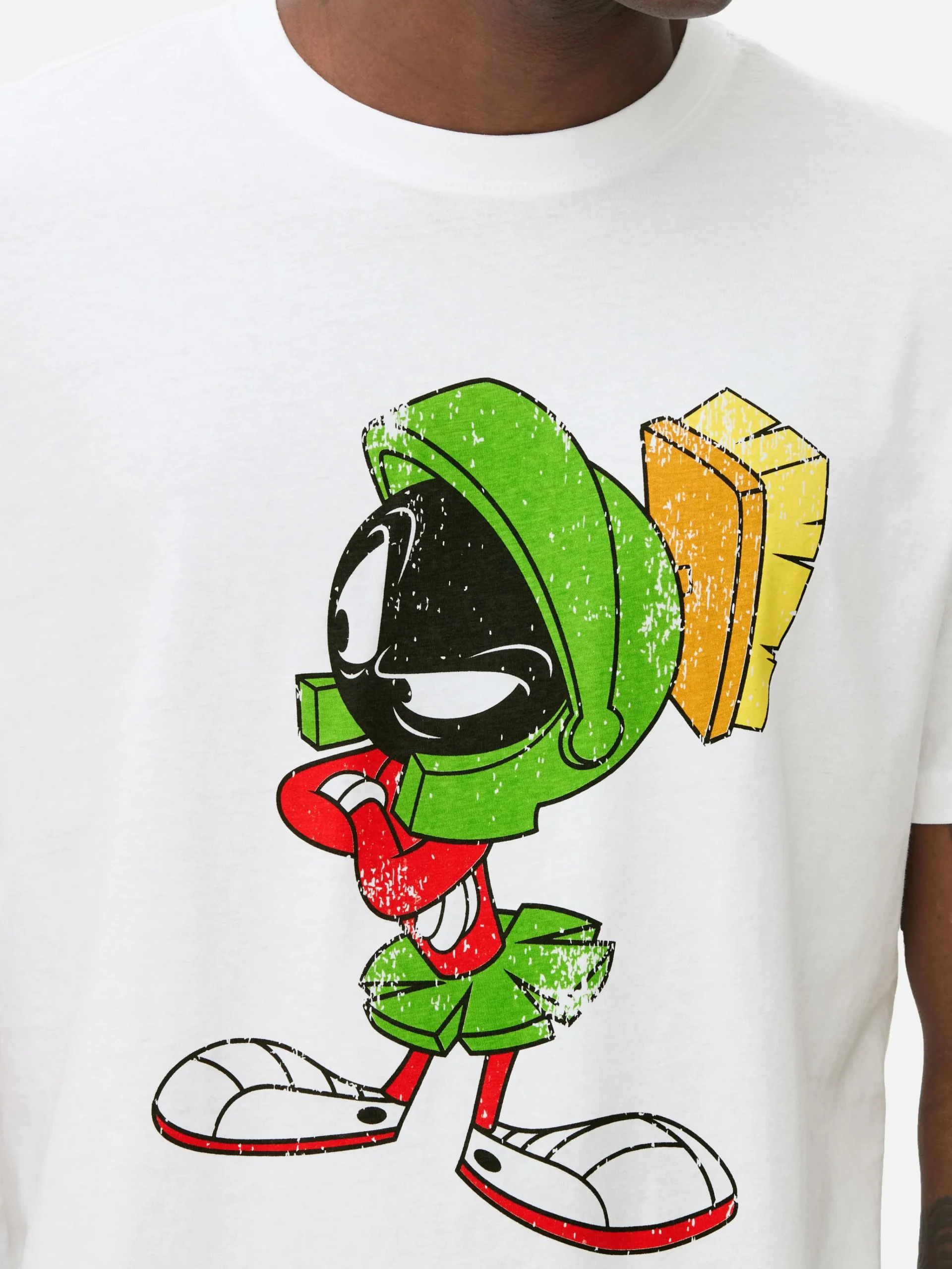Primark Camisolas E T-Shirts Com Estampado Gráfico|Tops E T-Shirts^T-shirt Looney Tunes Marvin O Marciano