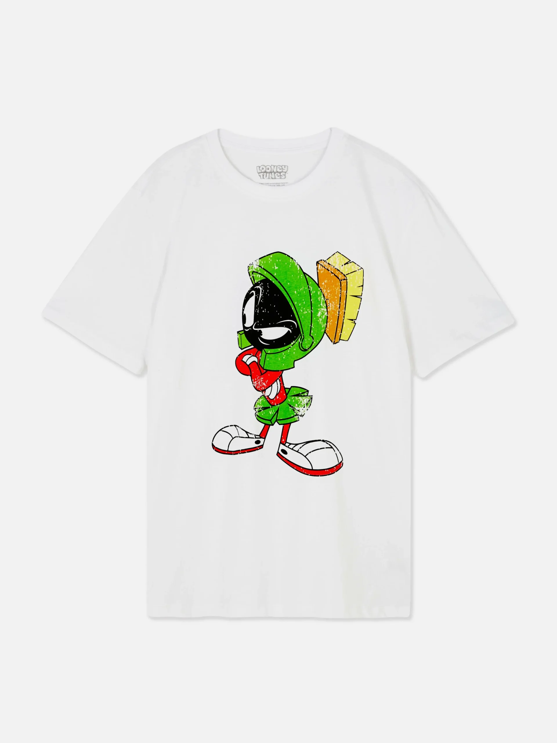 Primark Camisolas E T-Shirts Com Estampado Gráfico|Tops E T-Shirts^T-shirt Looney Tunes Marvin O Marciano