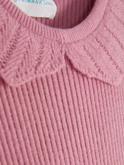 Primark Camisolas E Casacos De Malha^T-shirt Manga Comprida Colarinho Folhos