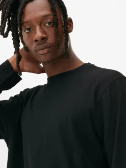 Primark Tops E T-Shirts^T-shirt Manga Comprida Essencial