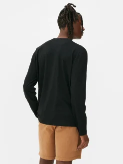 Primark Tops E T-Shirts^T-shirt Manga Comprida Essencial