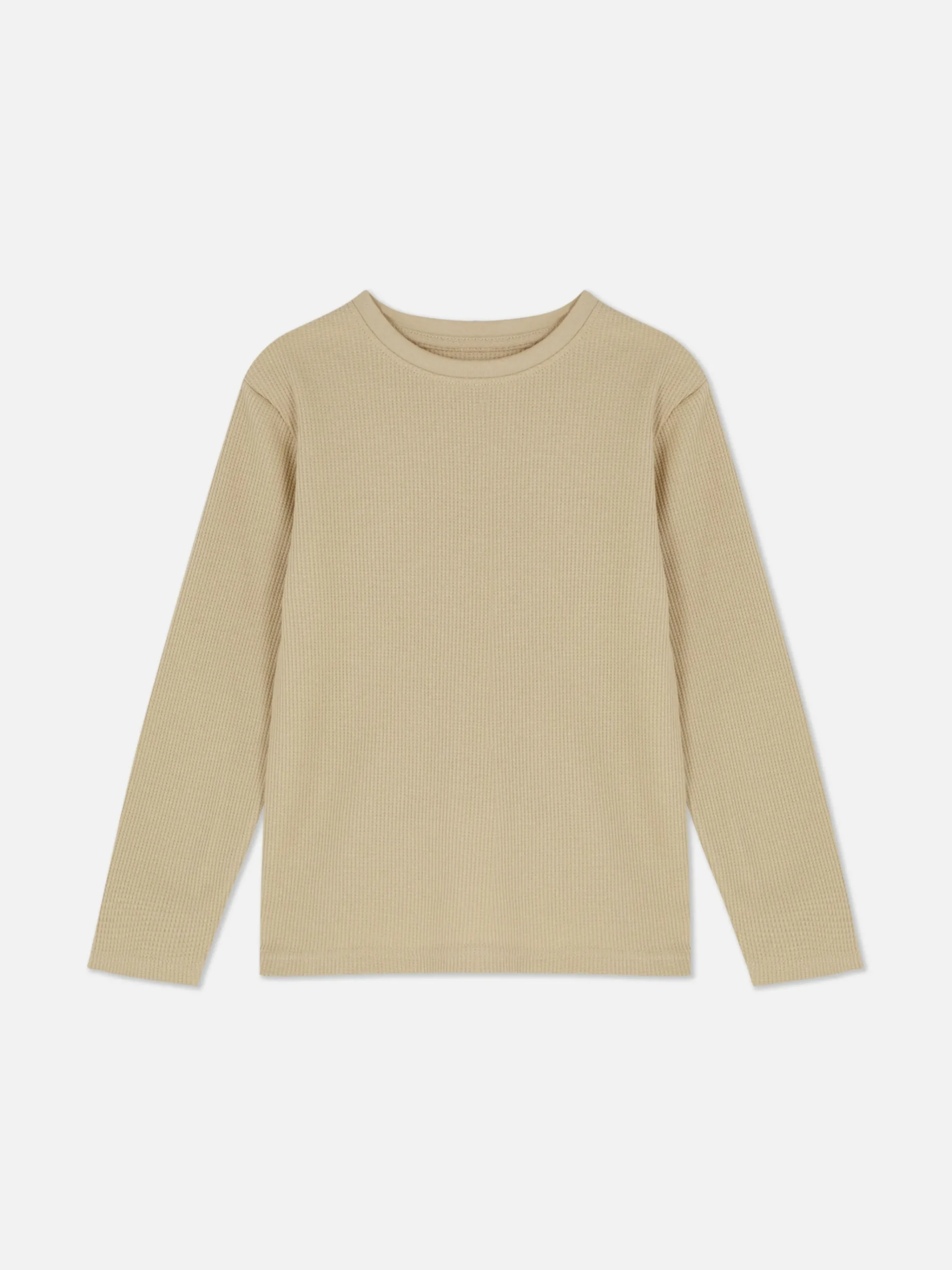 Primark Tops E T-Shirts^T-shirt Manga Comprida Padrão Waffle