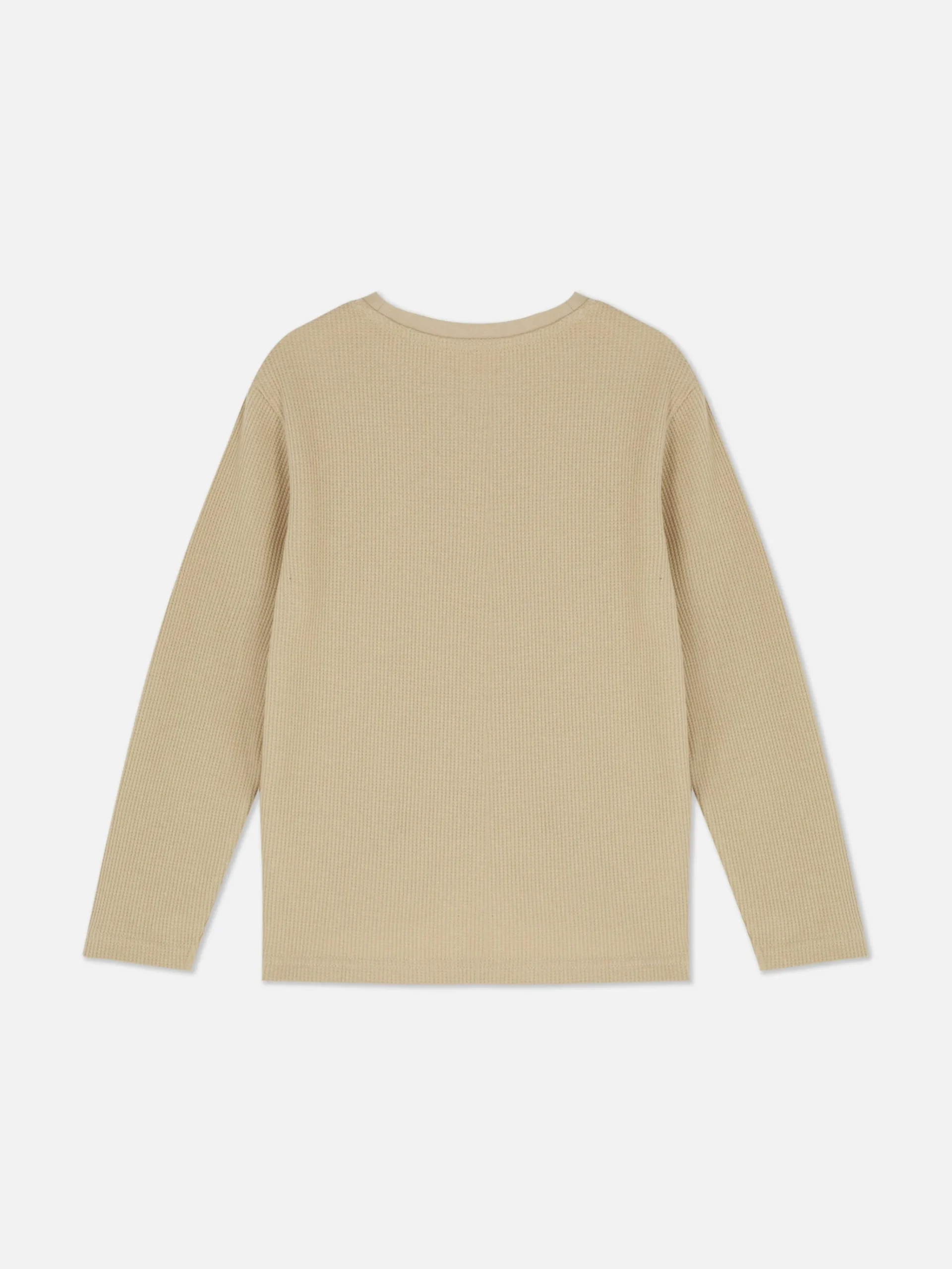 Primark Tops E T-Shirts^T-shirt Manga Comprida Padrão Waffle