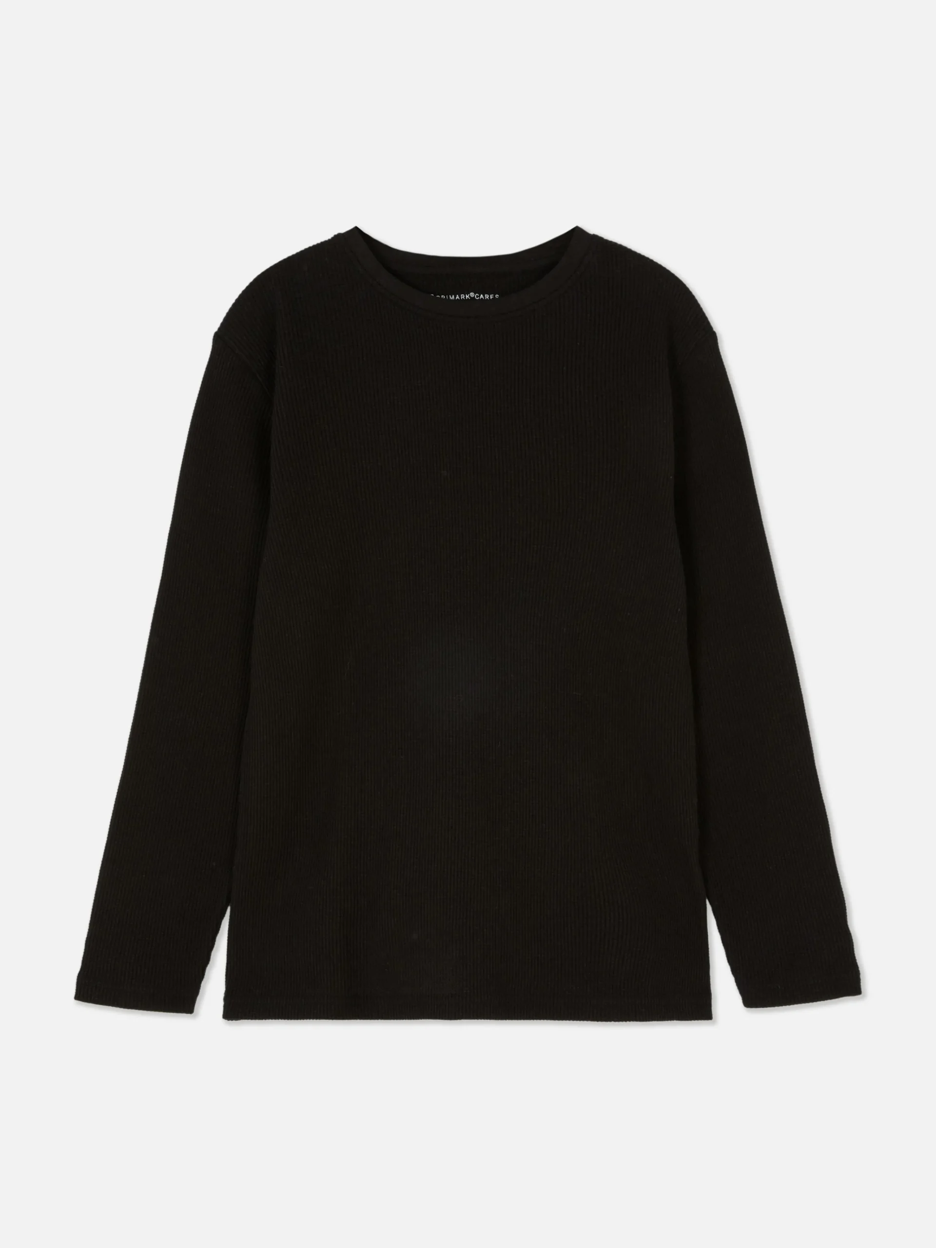 Primark Tops E T-Shirts^T-shirt Manga Comprida Padrão Waffle