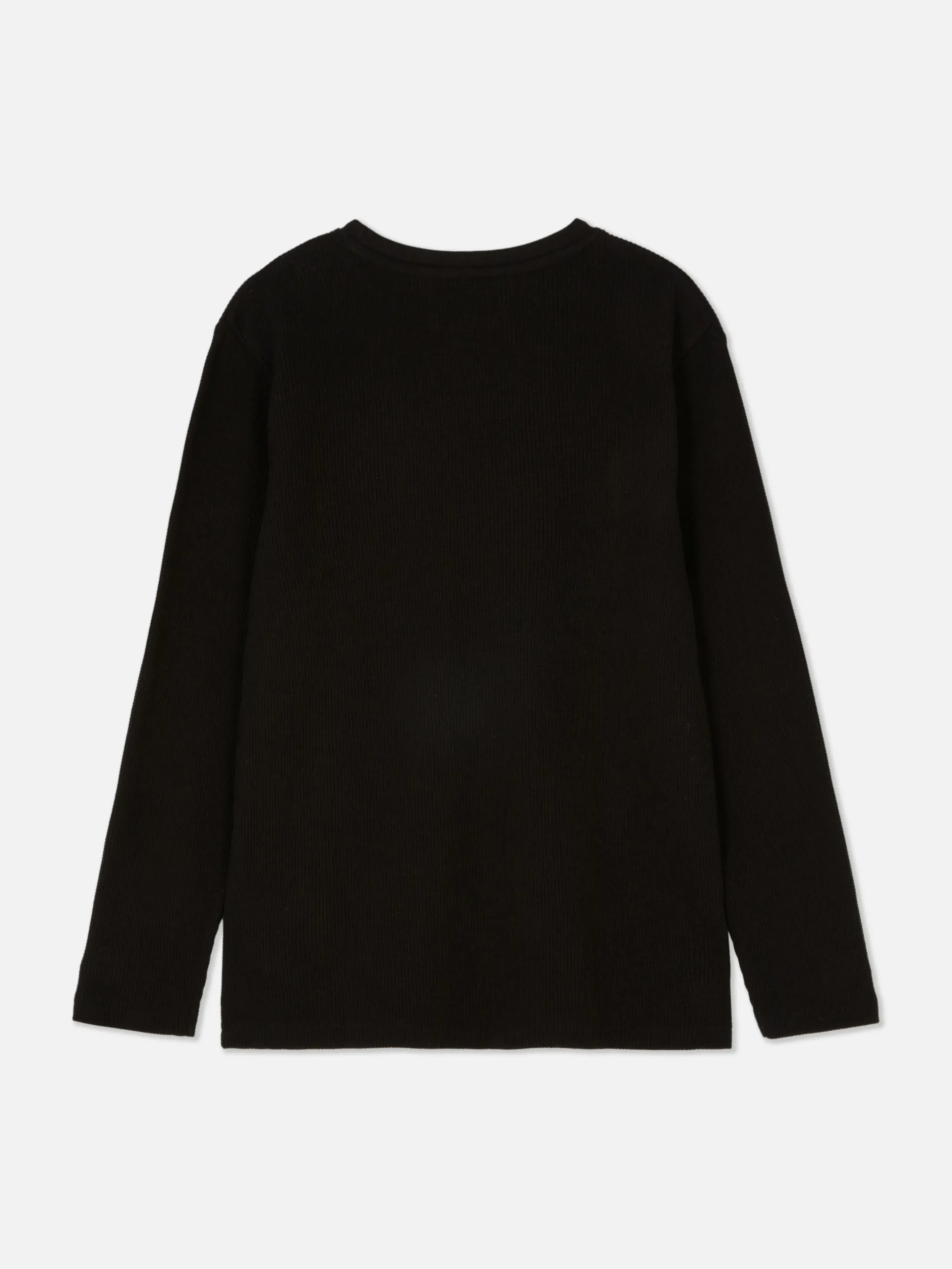 Primark Tops E T-Shirts^T-shirt Manga Comprida Padrão Waffle