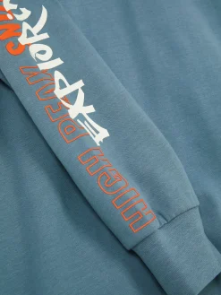 Primark Tops E T-Shirts^T-shirt Manga Comprida Snowboard