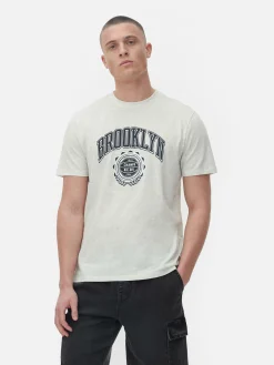 Primark Tops E T-Shirts^T-shirt Manga Curta Brooklyn