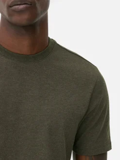 Primark Tops E T-Shirts^T-shirt Manga Curta Corte Justo