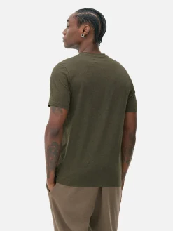 Primark Tops E T-Shirts^T-shirt Manga Curta Corte Justo