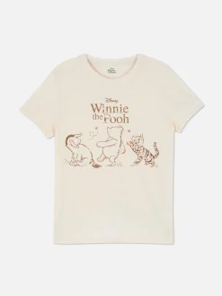 MULHER Primark Tops E T-Shirts^T-shirt Manga Curta Disney Winnie The Pooh