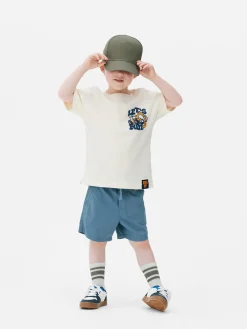 Primark Tops E T-Shirts^T-shirt Manga Curta Escavadora