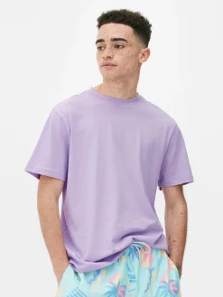 Primark Tops E T-Shirts^T-shirt Manga Curta Gola Redonda