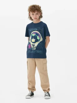 Primark Tops E T-Shirts^T-shirt Manga Curta Gráfica