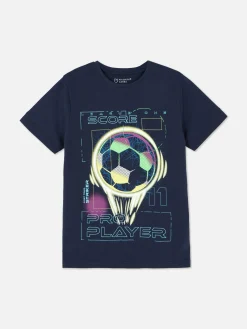 Primark Tops E T-Shirts^T-shirt Manga Curta Gráfica