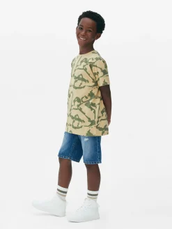 Primark Tops E T-Shirts^T-shirt Manga Curta Gráfica