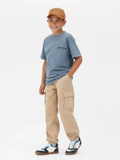 Primark Tops E T-Shirts^T-shirt Manga Curta Gráfica Desportiva