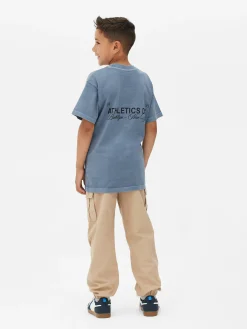 Primark Tops E T-Shirts^T-shirt Manga Curta Gráfica Desportiva