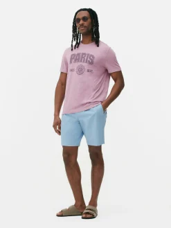 Primark Tops E T-Shirts^T-shirt Manga Curta Universitária Paris