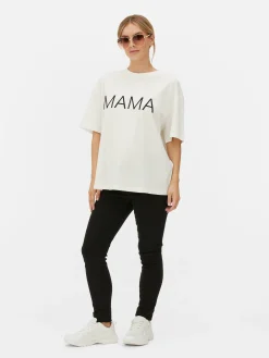 MULHER Primark Tops E T-Shirts^T-shirt Maternidade Slogan
