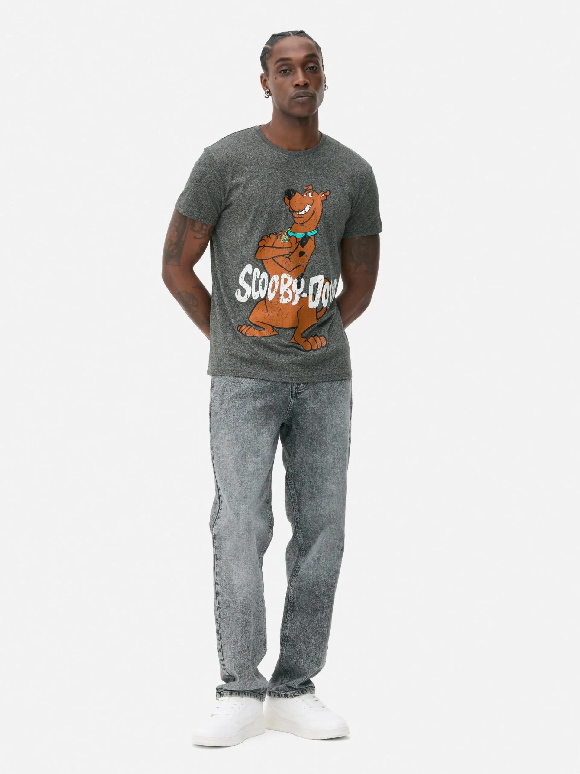 Primark Camisolas E T-Shirts Com Estampado Gráfico|Tops E T-Shirts^T-shirt Personagem Scooby-Doo