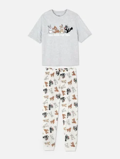 MULHER Primark Pijamas^T-shirt Pijama Personagens Disney
