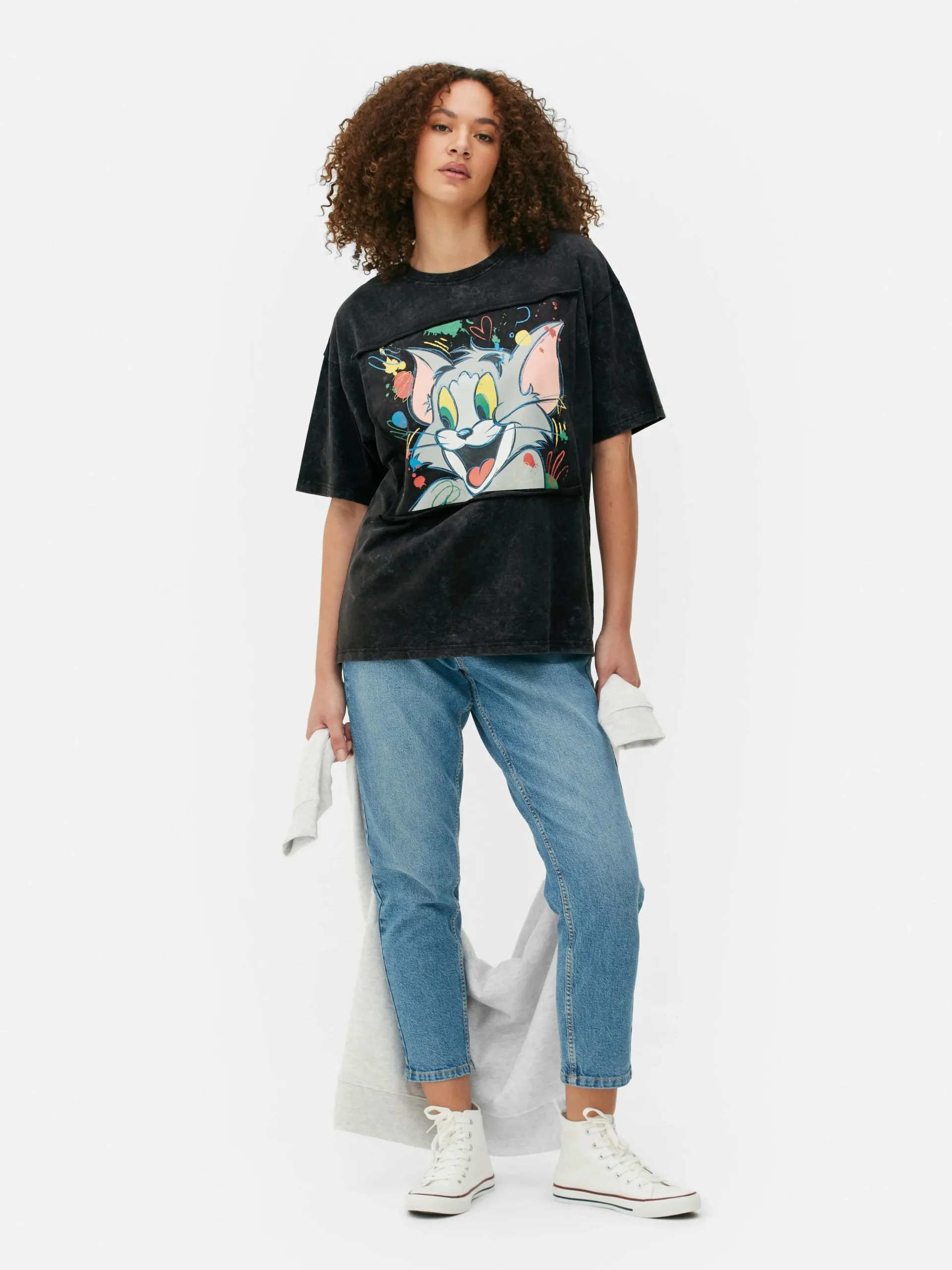 MULHER Primark Tops E T-Shirts^T-shirt Recortes Tom And Jerry