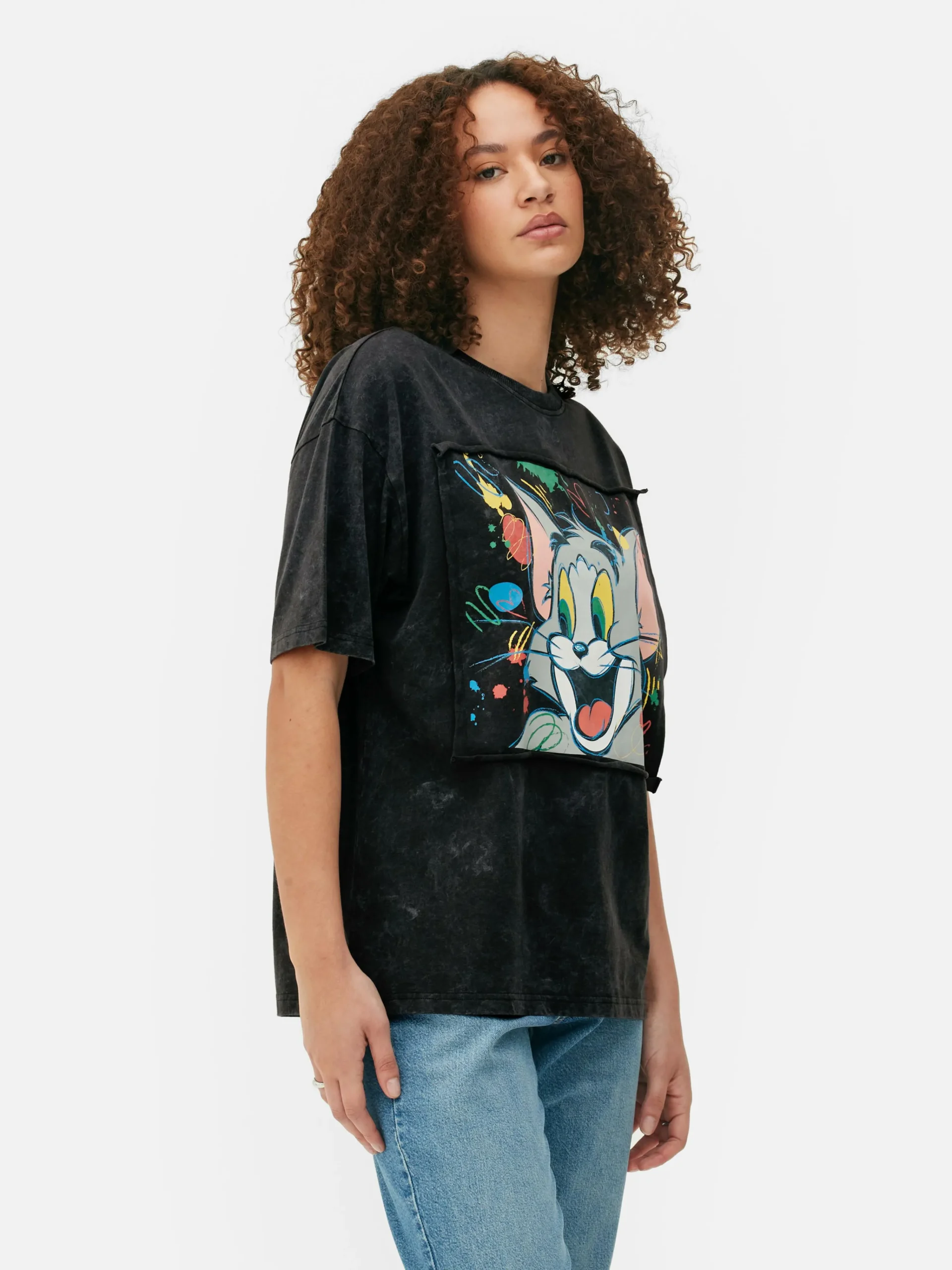 MULHER Primark Tops E T-Shirts^T-shirt Recortes Tom And Jerry