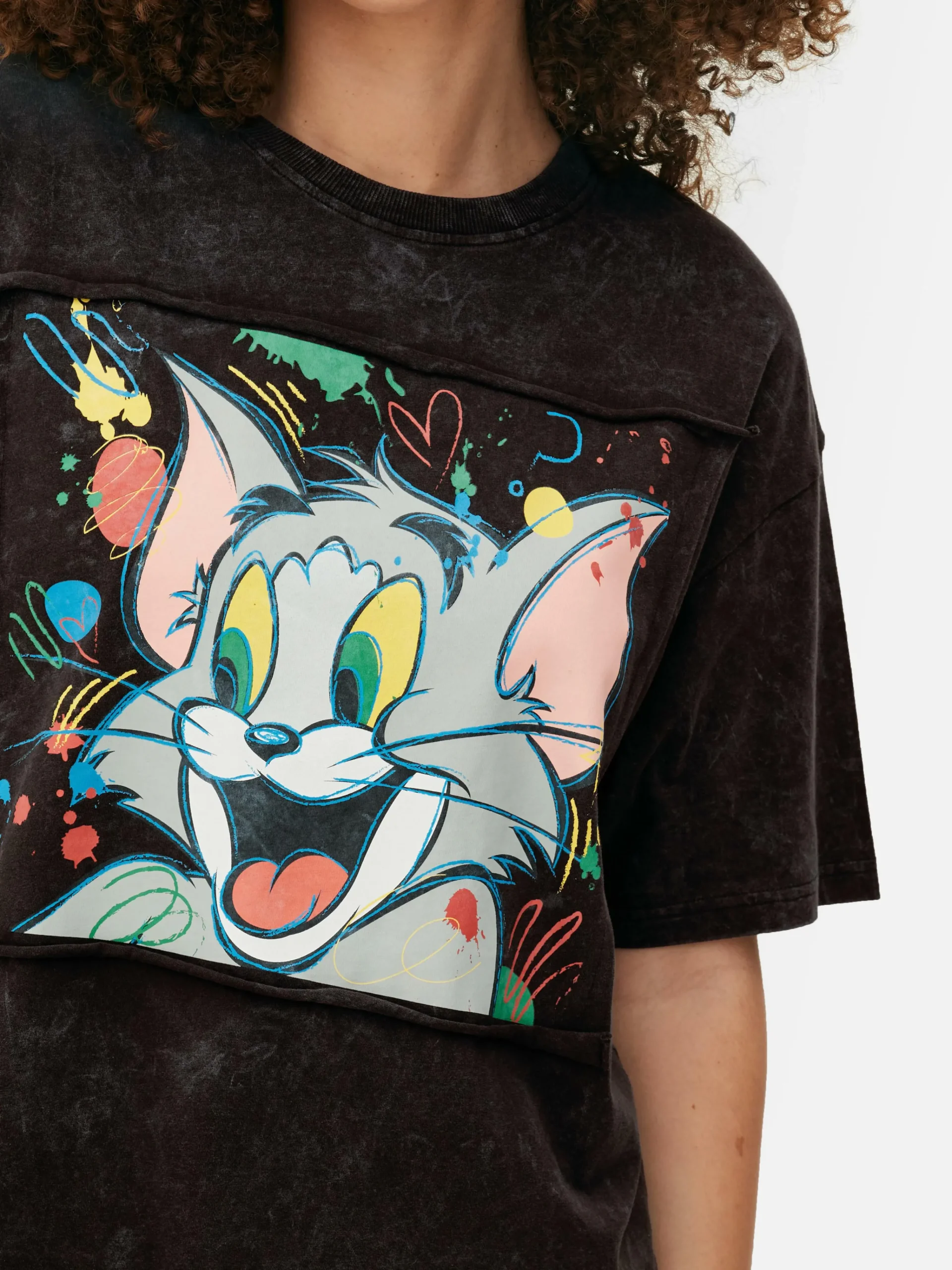 MULHER Primark Tops E T-Shirts^T-shirt Recortes Tom And Jerry