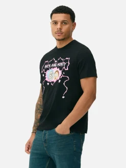 Primark Camisolas E T-Shirts Com Estampado Gráfico|Tops E T-Shirts^T-shirt Rick And Morty