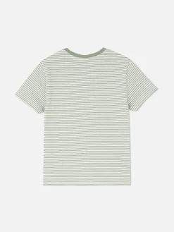 Primark Tops E T-Shirts^T-shirt Riscas Jacquard Menino