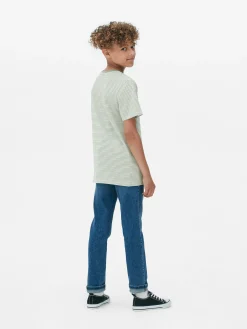 Primark Tops E T-Shirts^T-shirt Riscas Jacquard Rapaz