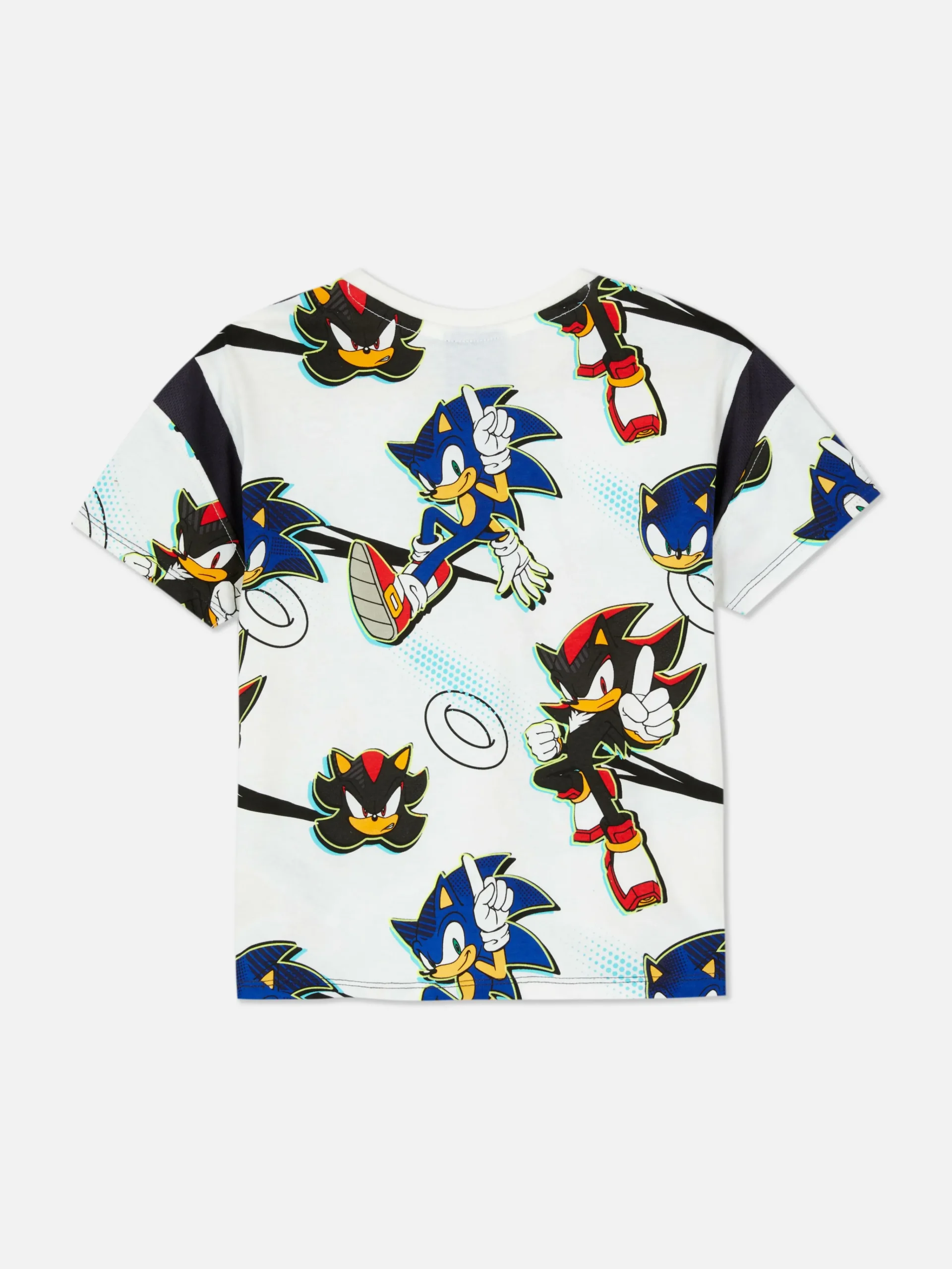 Primark Tops E T-Shirts^T-shirt Sonic The Hedgehog And Shadow