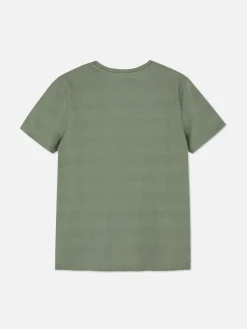 Primark Tops E T-Shirts^T-shirt Texturada Riscas