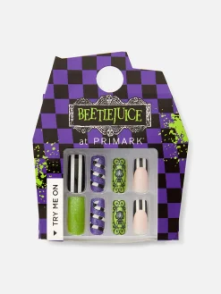 Primark Unhas Postiças^Unhas Postiças Beetlejuice