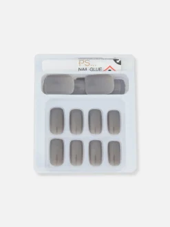 Primark Unhas Postiças^Unhas Postiças Brilho Quadradas PS...