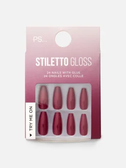 Primark Unhas Postiças^Unhas Postiças Brilho Stiletto PS...