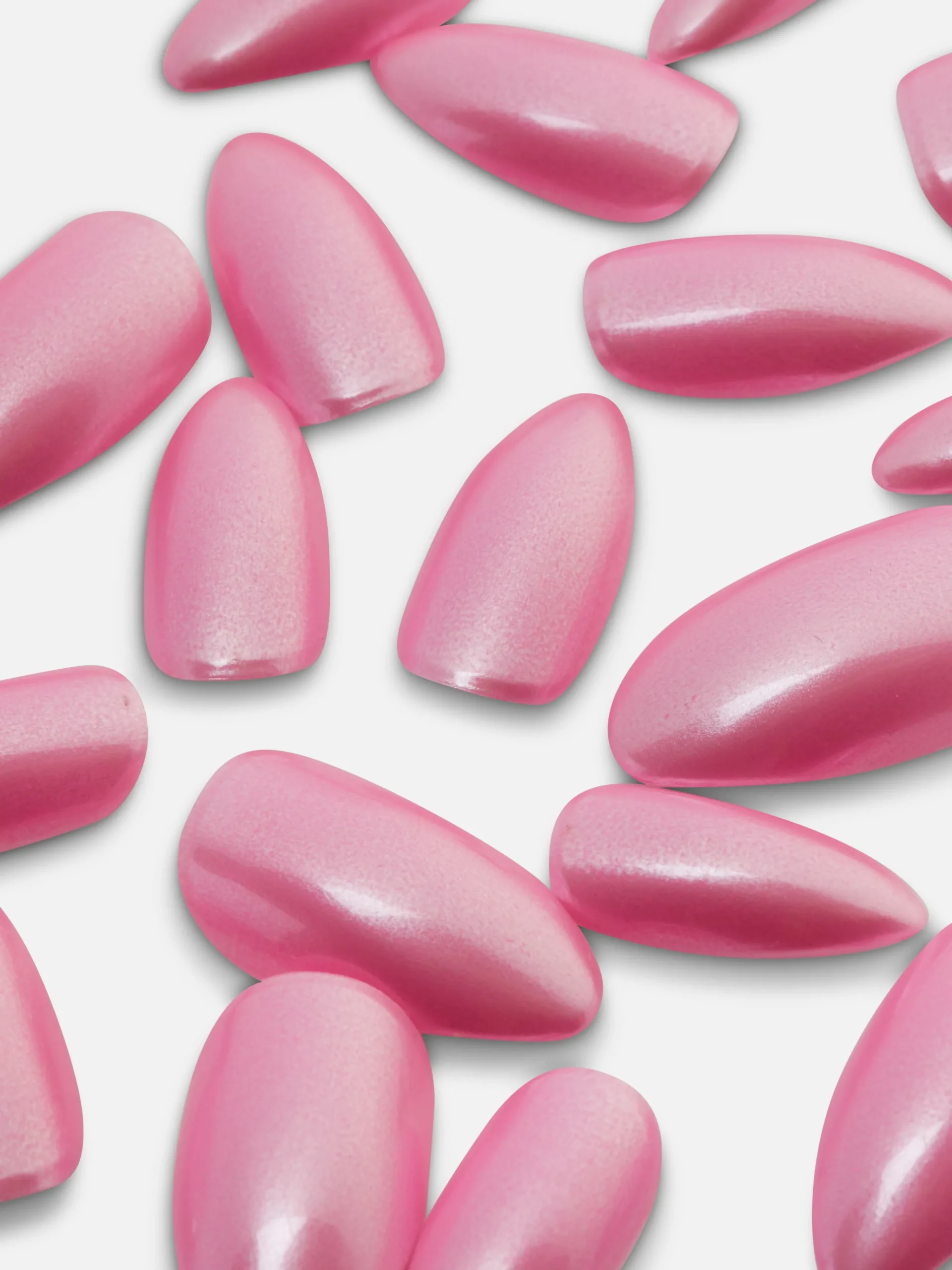 Primark Unhas Postiças^Unhas Postiças Pontiagudas Vidradas PS...