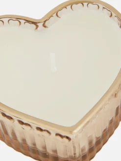 Primark Fragrância Para Casa^Vela Em Base Estriada Forma Coração