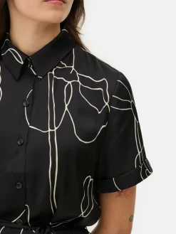 MULHER Primark Vestidos^Vestido Camiseiro Moldes Estampados Midi