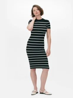 MULHER Primark Vestidos^Vestido Camisola Midi Manga Curta