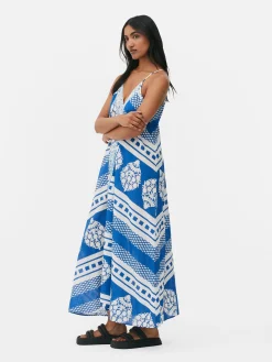 MULHER Primark Vestidos^Vestido Comprido Padrão ejo