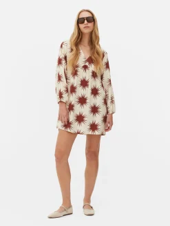 MULHER Primark Vestidos^Vestido Mini Franzido Decote V