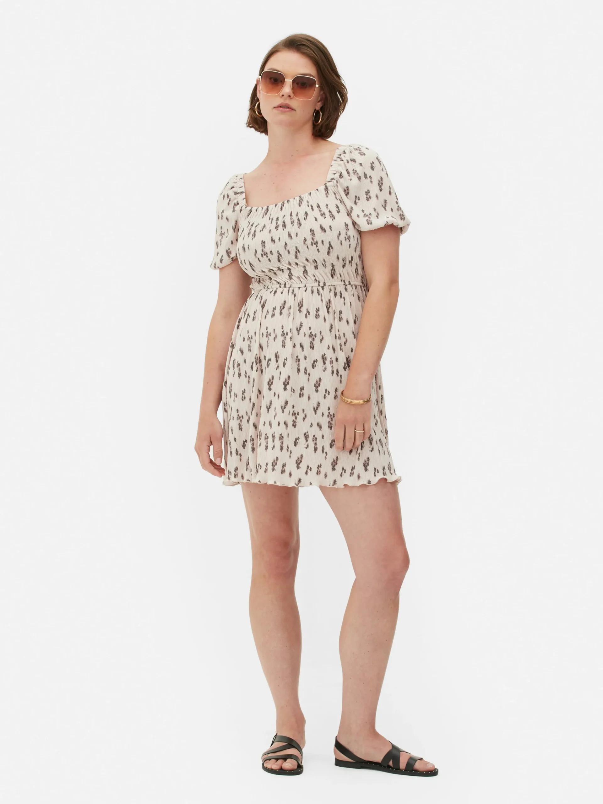 MULHER Primark Vestidos^Vestido Mini Plissado Franzido