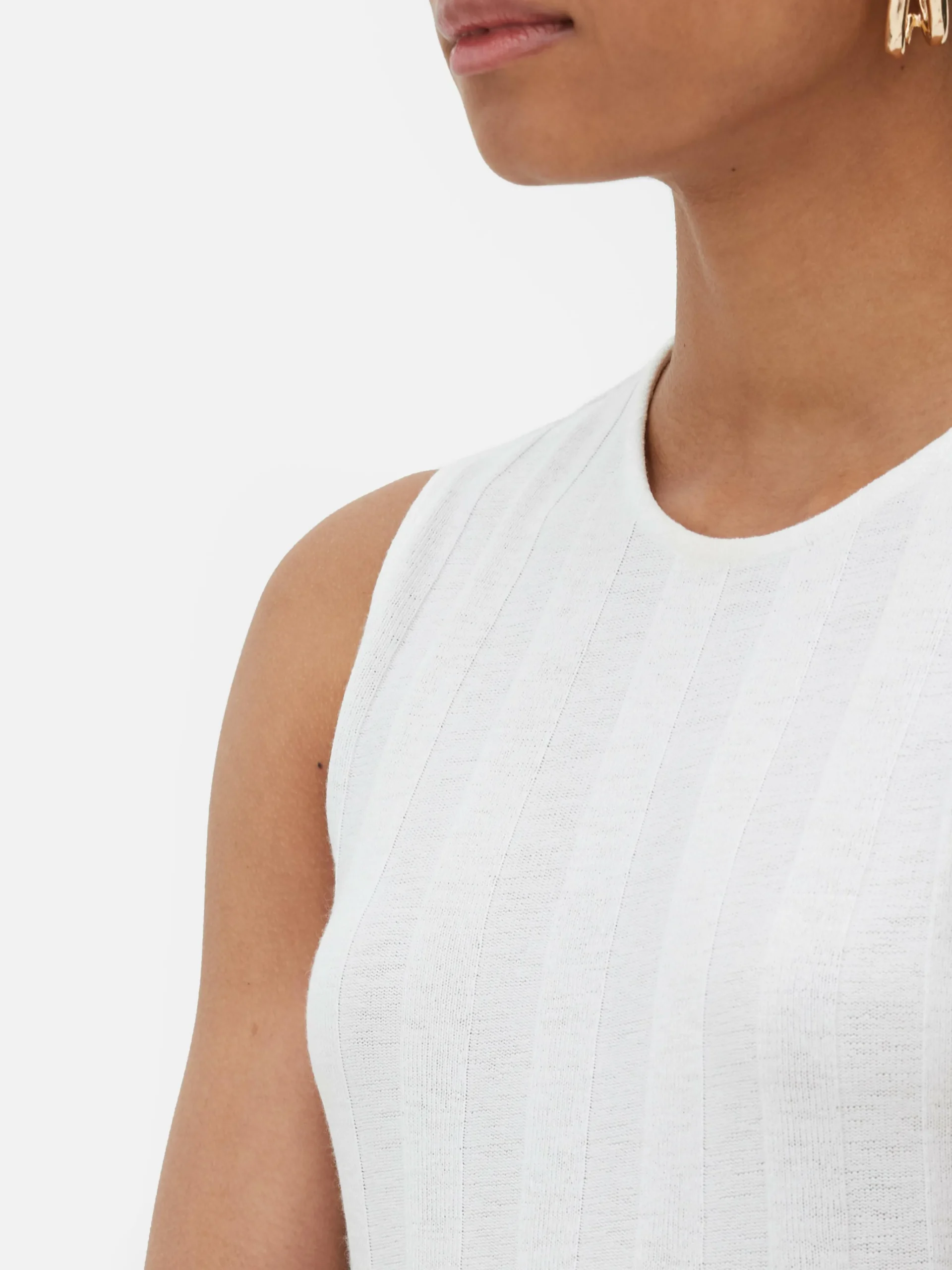 MULHER Primark Vestidos^Vestido Mini S/mangas Canelado