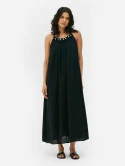 MULHER Primark Roupa De Banho E De Praia^Vestido Praia Comprido Detalhes Imitação Conchas